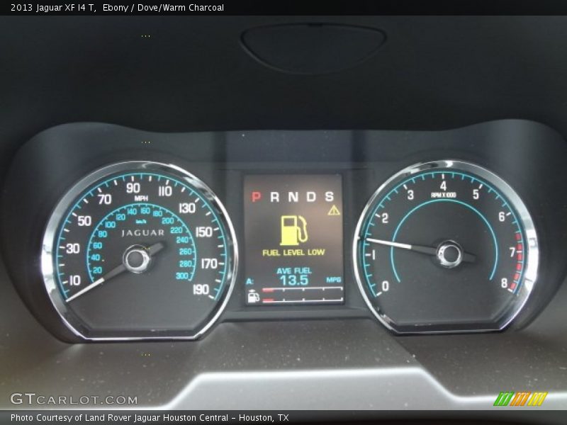  2013 XF I4 T I4 T Gauges