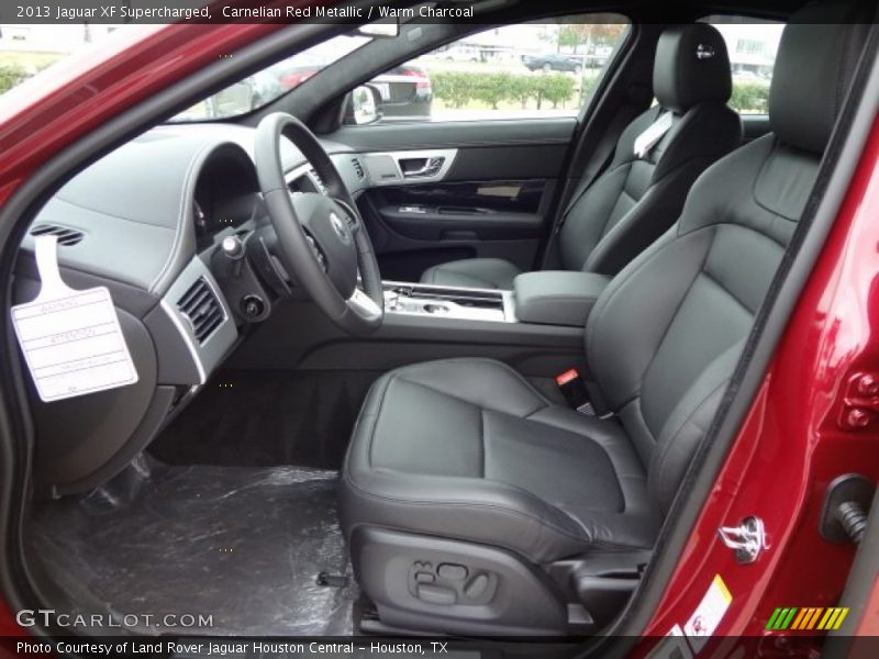  2013 XF Supercharged Warm Charcoal Interior