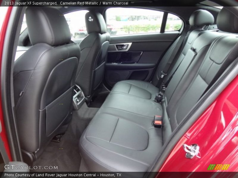 Rear Seat of 2013 XF Supercharged