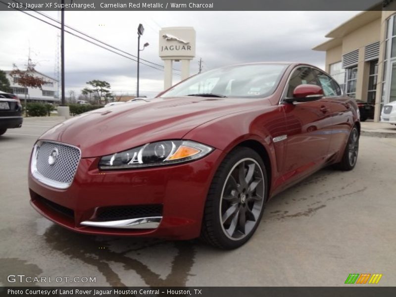 Front 3/4 View of 2013 XF Supercharged