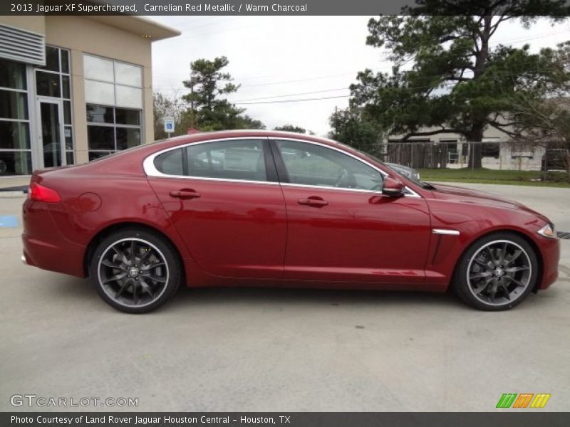  2013 XF Supercharged Carnelian Red Metallic