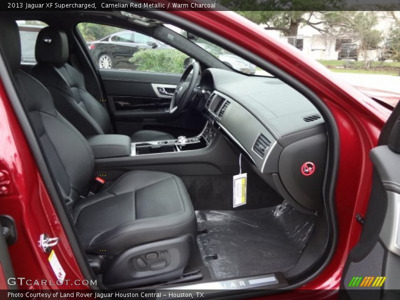  2013 XF Supercharged Warm Charcoal Interior