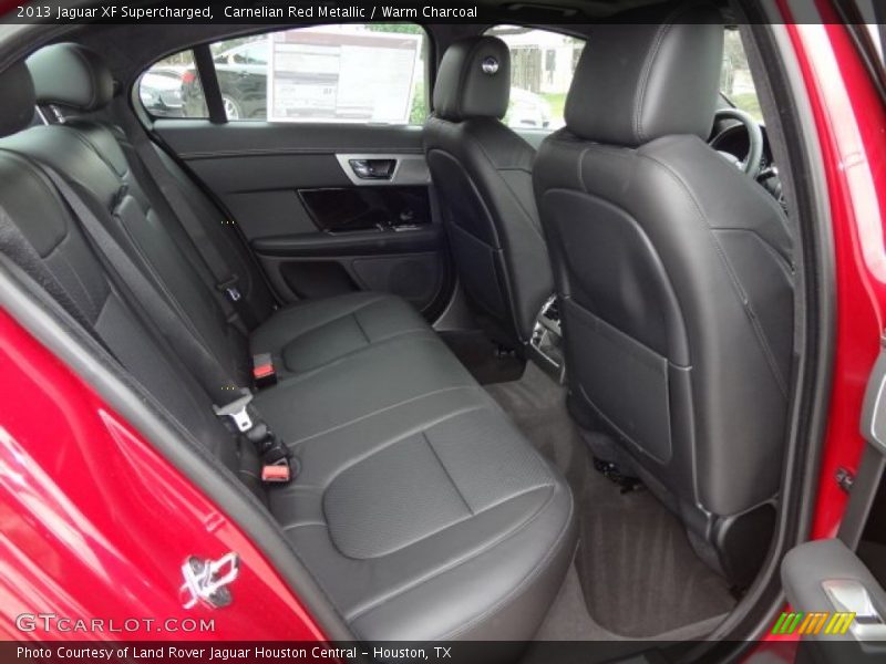 Rear Seat of 2013 XF Supercharged