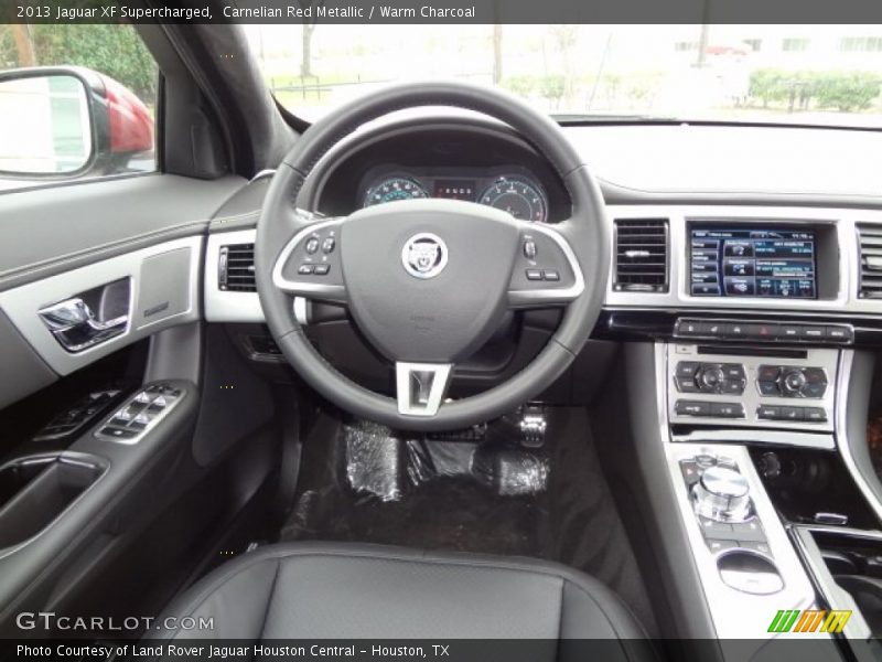 Dashboard of 2013 XF Supercharged