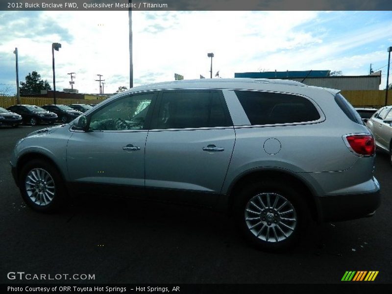 Quicksilver Metallic / Titanium 2012 Buick Enclave FWD