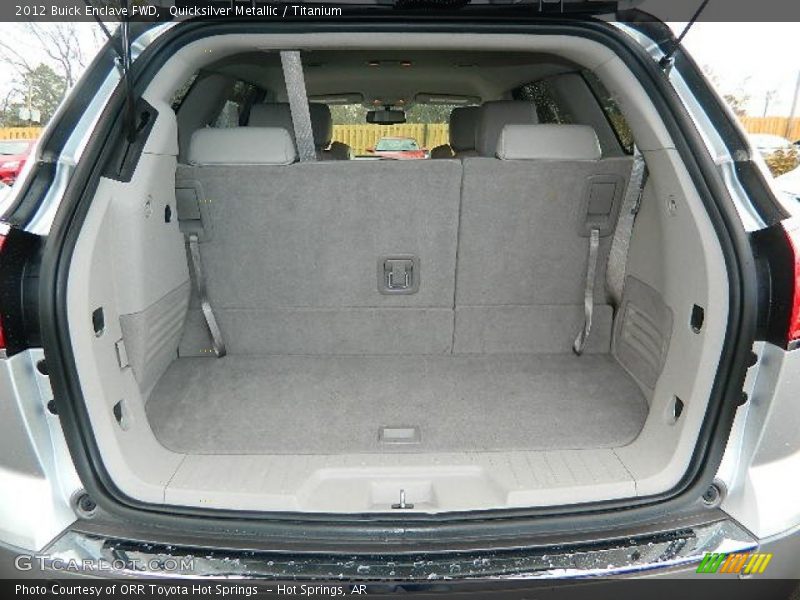 Quicksilver Metallic / Titanium 2012 Buick Enclave FWD