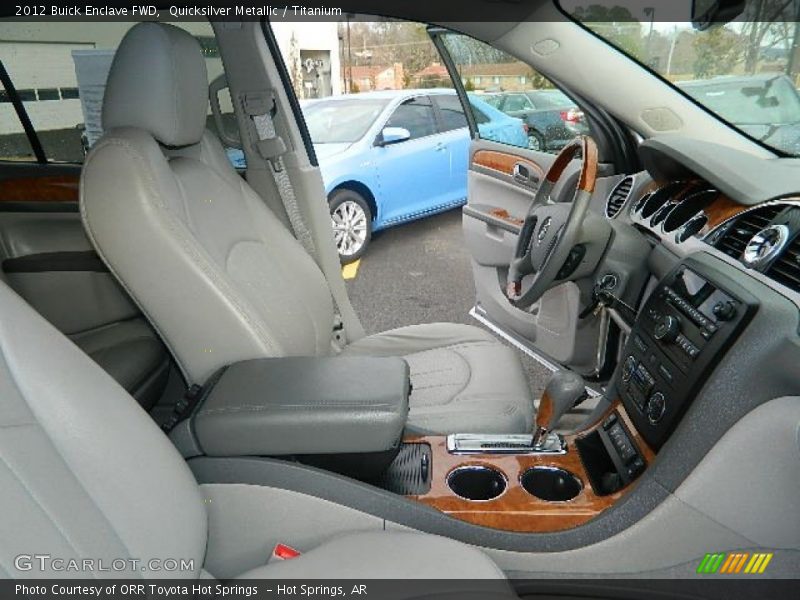 Quicksilver Metallic / Titanium 2012 Buick Enclave FWD