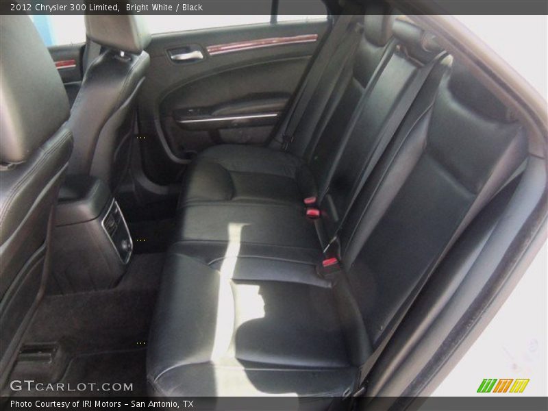 Bright White / Black 2012 Chrysler 300 Limited