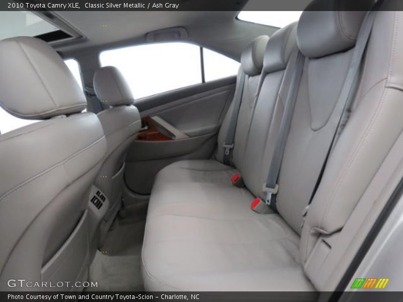 Rear Seat of 2010 Camry XLE