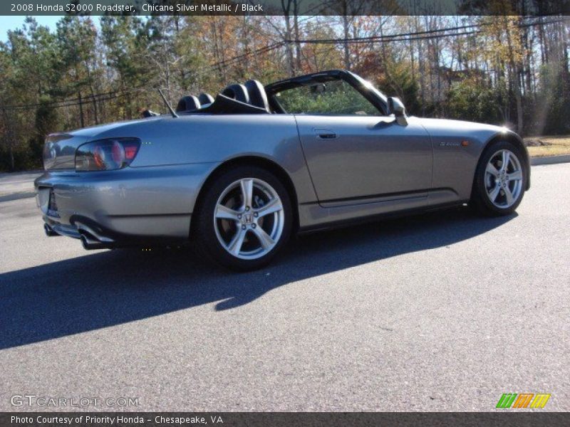 Chicane Silver Metallic / Black 2008 Honda S2000 Roadster