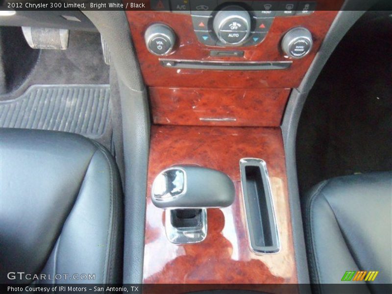 Bright White / Black 2012 Chrysler 300 Limited