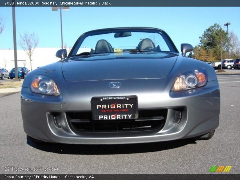 Chicane Silver Metallic / Black 2008 Honda S2000 Roadster