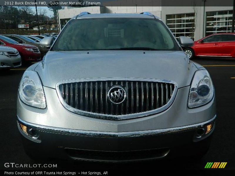 Quicksilver Metallic / Titanium 2012 Buick Enclave FWD
