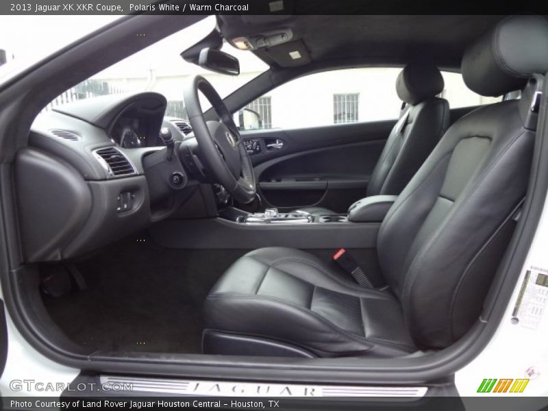  2013 XK XKR Coupe Warm Charcoal Interior