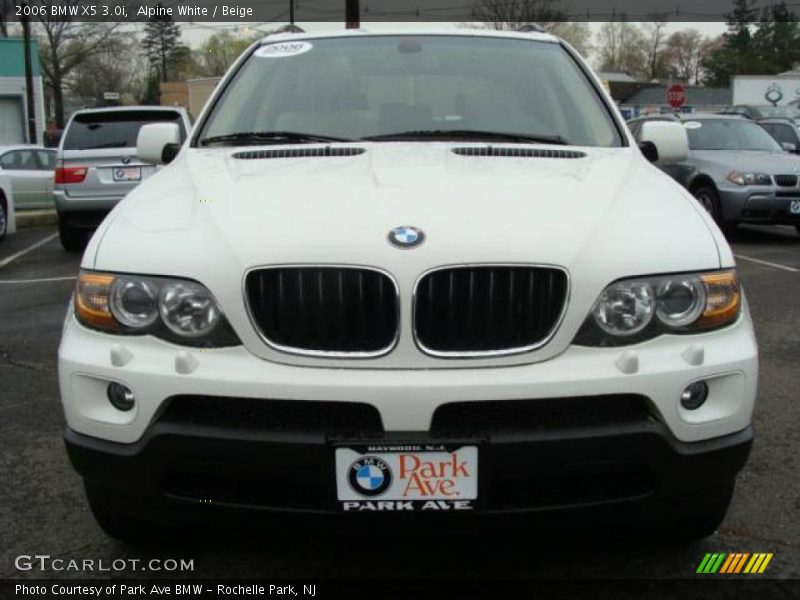 Alpine White / Beige 2006 BMW X5 3.0i