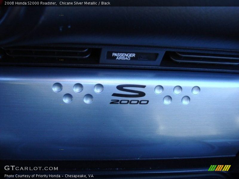 Chicane Silver Metallic / Black 2008 Honda S2000 Roadster