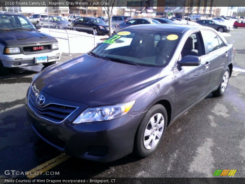 Magnetic Gray Metallic / Ash Gray 2010 Toyota Camry LE