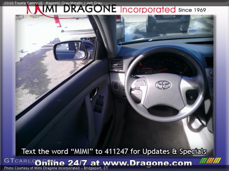 Magnetic Gray Metallic / Ash Gray 2010 Toyota Camry LE