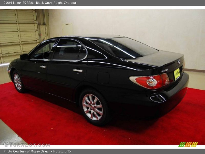 Black Onyx / Light Charcoal 2004 Lexus ES 330