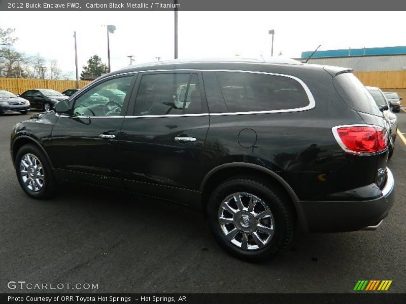 Carbon Black Metallic / Titanium 2012 Buick Enclave FWD