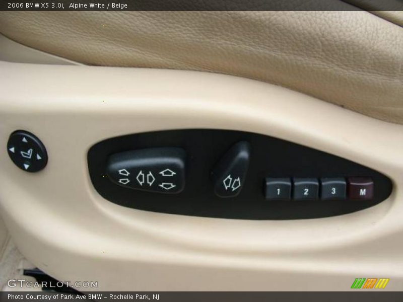Alpine White / Beige 2006 BMW X5 3.0i