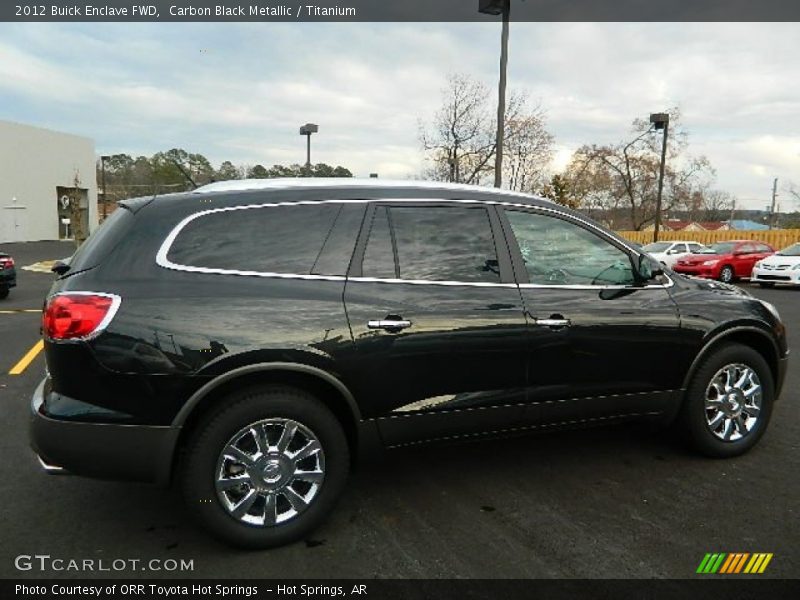 Carbon Black Metallic / Titanium 2012 Buick Enclave FWD