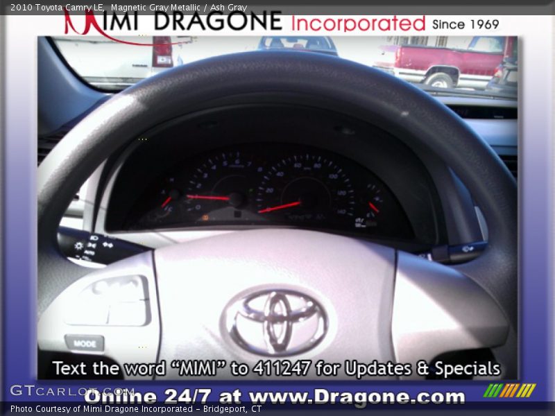 Magnetic Gray Metallic / Ash Gray 2010 Toyota Camry LE