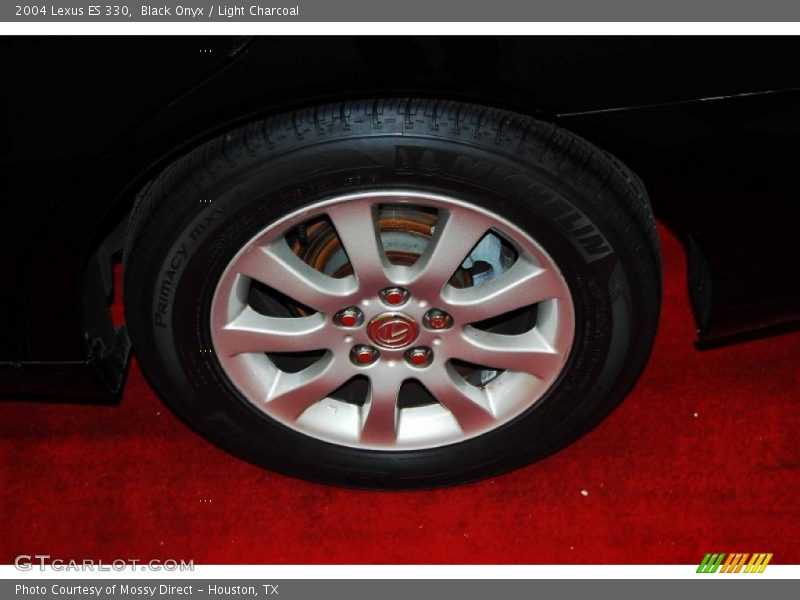 Black Onyx / Light Charcoal 2004 Lexus ES 330
