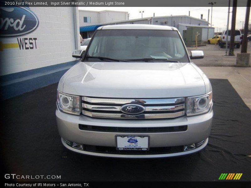 Ingot Silver Metallic / Medium Light Stone 2010 Ford Flex Limited