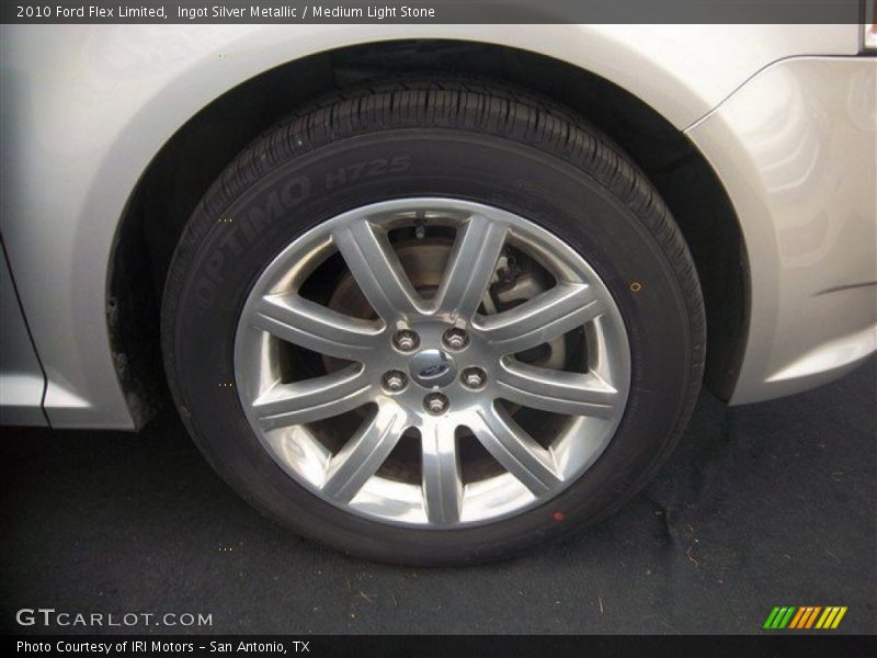 Ingot Silver Metallic / Medium Light Stone 2010 Ford Flex Limited