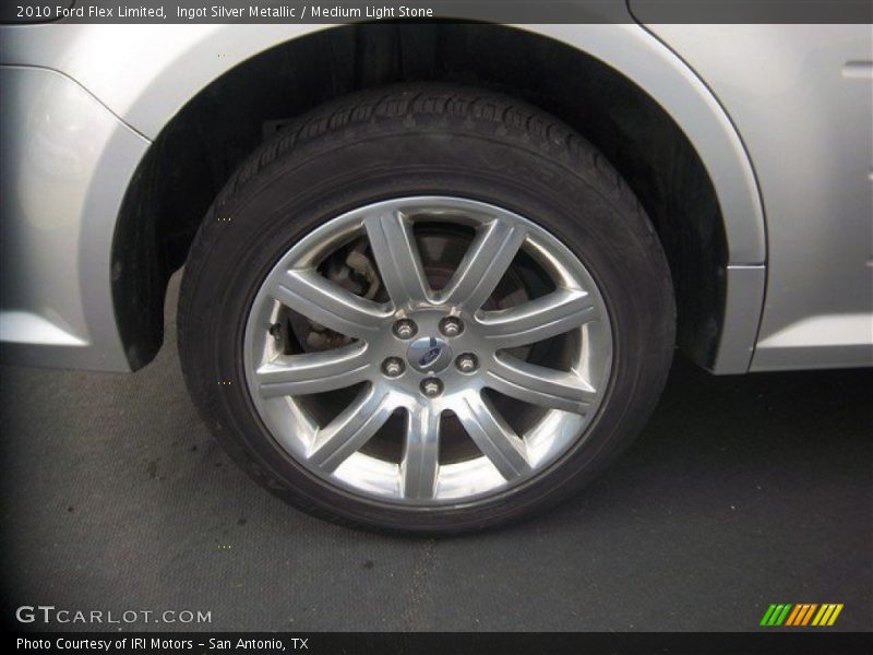 Ingot Silver Metallic / Medium Light Stone 2010 Ford Flex Limited