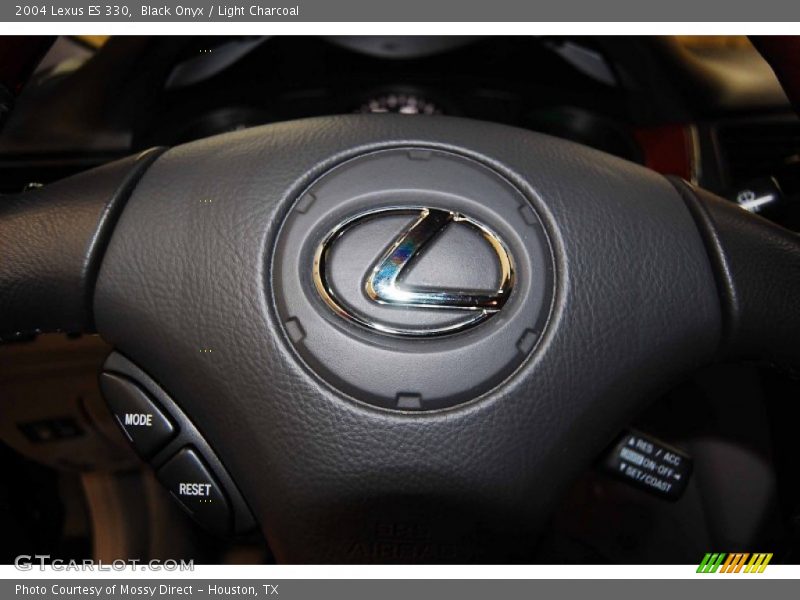 Black Onyx / Light Charcoal 2004 Lexus ES 330