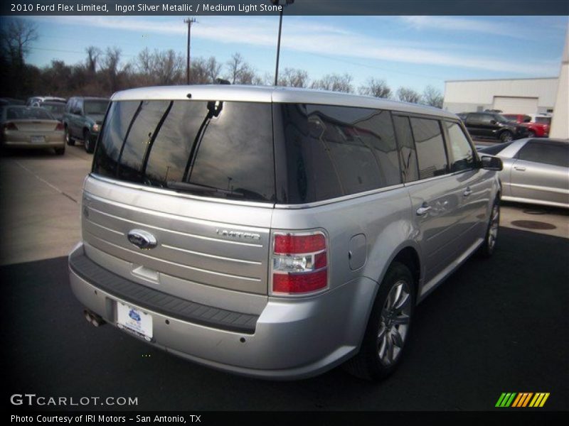 Ingot Silver Metallic / Medium Light Stone 2010 Ford Flex Limited
