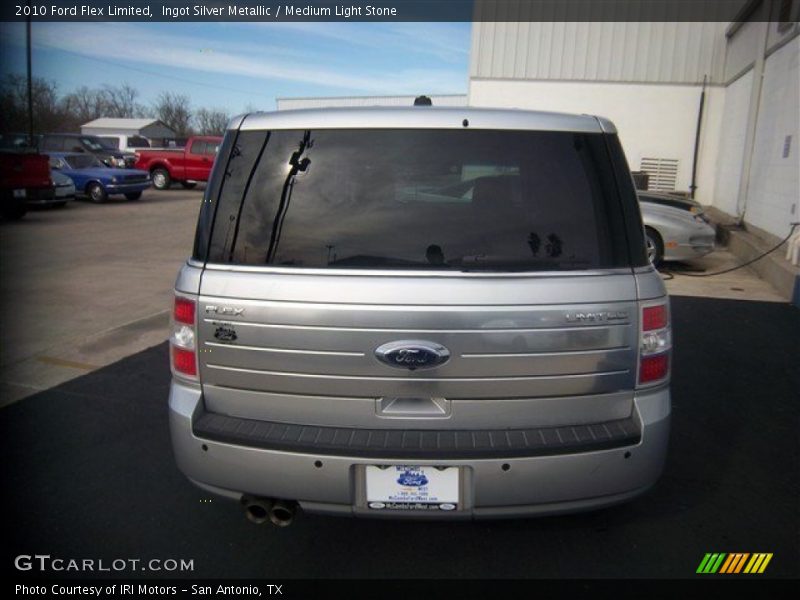 Ingot Silver Metallic / Medium Light Stone 2010 Ford Flex Limited