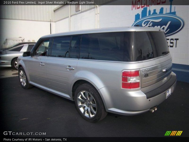 Ingot Silver Metallic / Medium Light Stone 2010 Ford Flex Limited