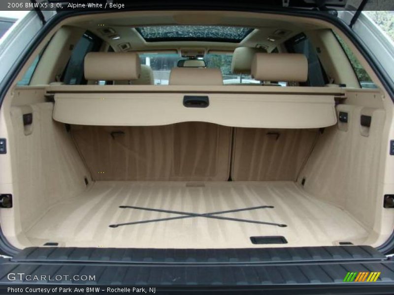 Alpine White / Beige 2006 BMW X5 3.0i