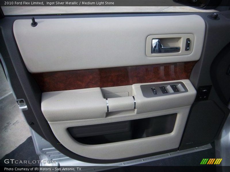 Ingot Silver Metallic / Medium Light Stone 2010 Ford Flex Limited