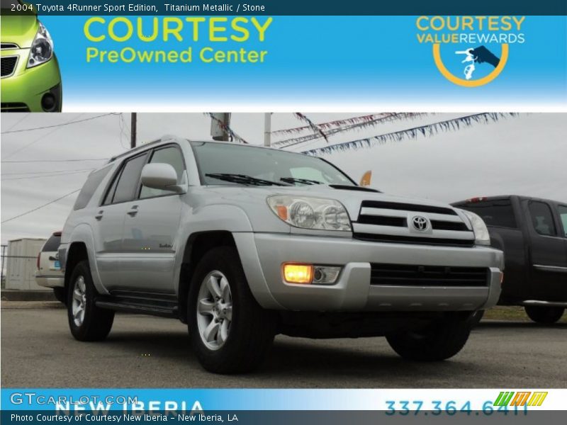 Titanium Metallic / Stone 2004 Toyota 4Runner Sport Edition