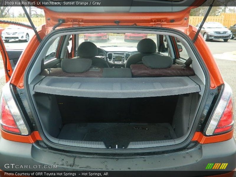  2009 Rio Rio5 LX Hatchback Trunk