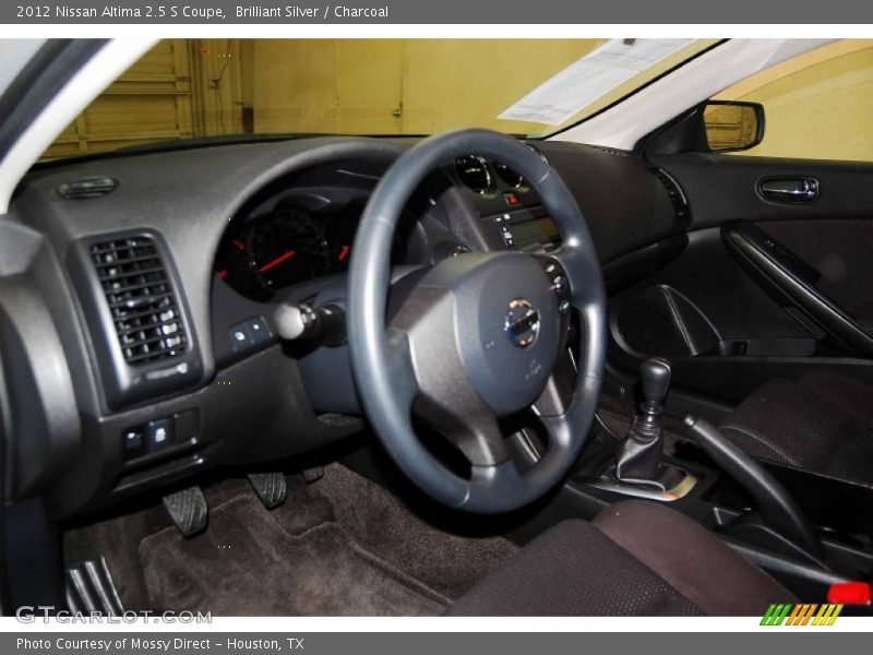 Brilliant Silver / Charcoal 2012 Nissan Altima 2.5 S Coupe