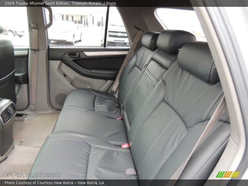 Rear Seat of 2004 4Runner Sport Edition
