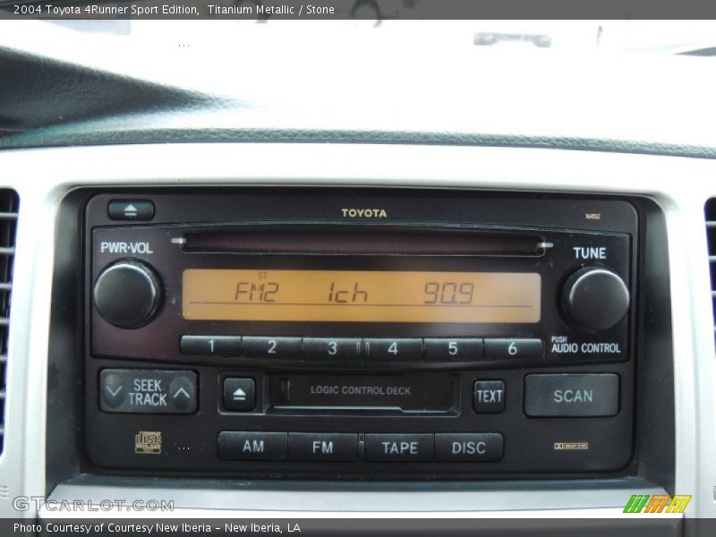 Audio System of 2004 4Runner Sport Edition