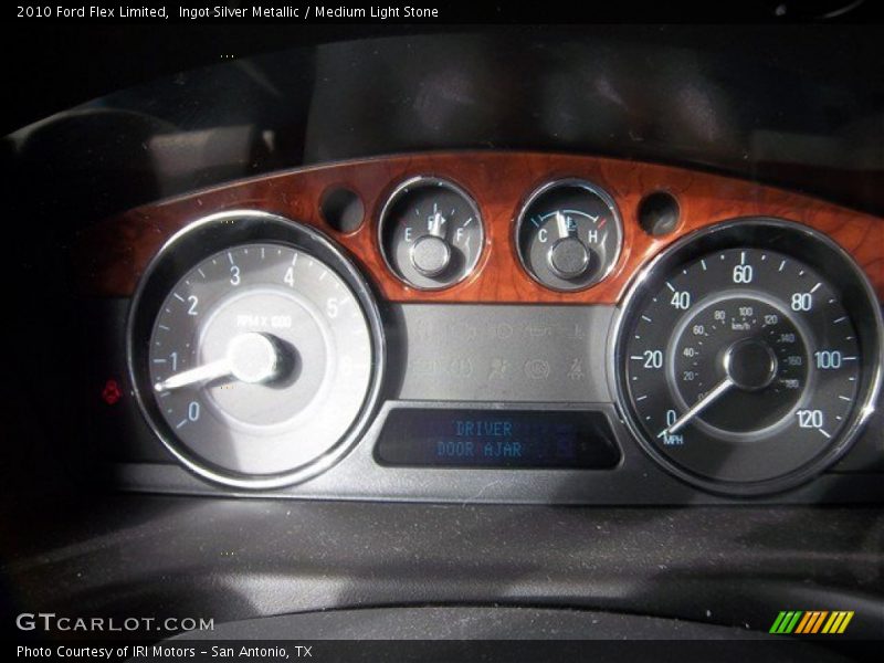 Ingot Silver Metallic / Medium Light Stone 2010 Ford Flex Limited