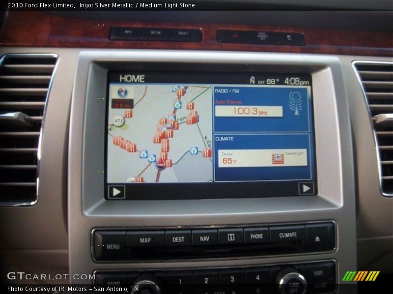 Ingot Silver Metallic / Medium Light Stone 2010 Ford Flex Limited