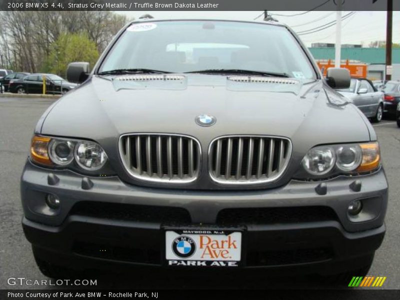 Stratus Grey Metallic / Truffle Brown Dakota Leather 2006 BMW X5 4.4i