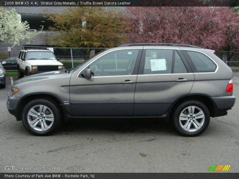 Stratus Grey Metallic / Truffle Brown Dakota Leather 2006 BMW X5 4.4i