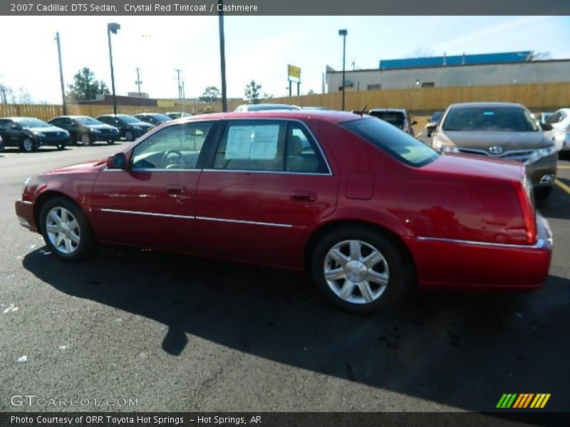 Crystal Red Tintcoat / Cashmere 2007 Cadillac DTS Sedan