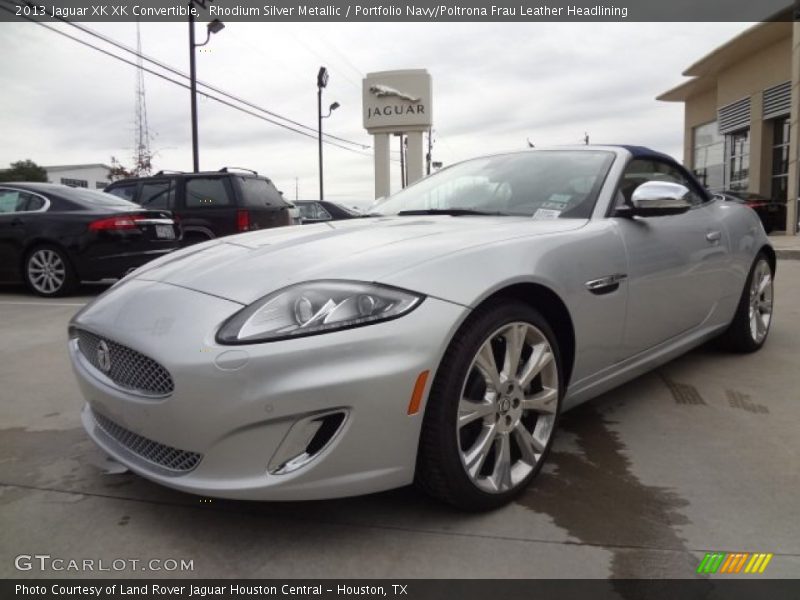 Front 3/4 View of 2013 XK XK Convertible