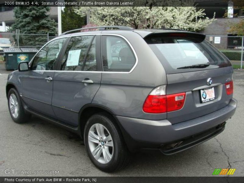 Stratus Grey Metallic / Truffle Brown Dakota Leather 2006 BMW X5 4.4i