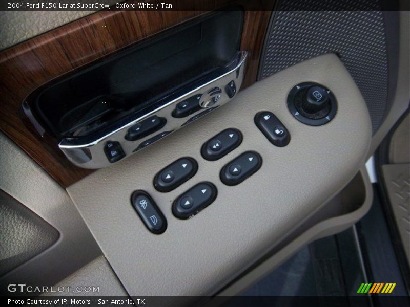 Oxford White / Tan 2004 Ford F150 Lariat SuperCrew